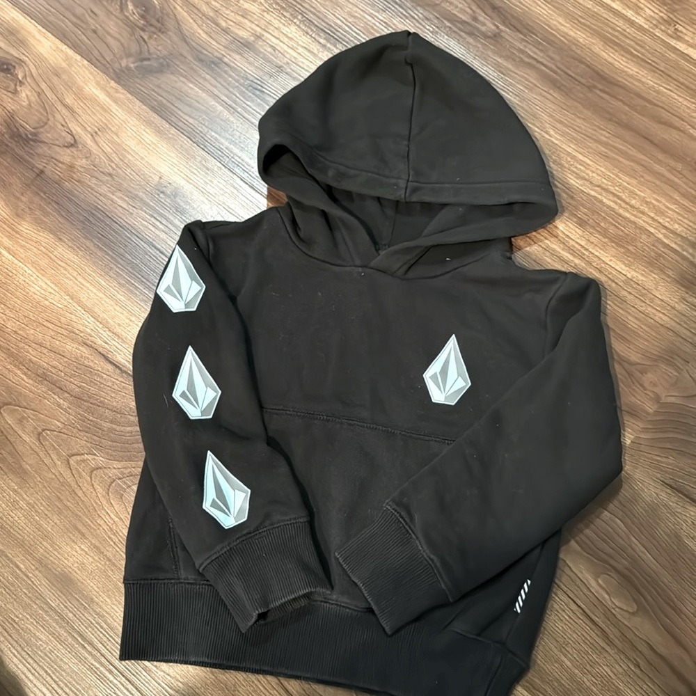Volcom Hoodie Sweatshirt with Hood - 2T Boys with Volcom Diamond Logo